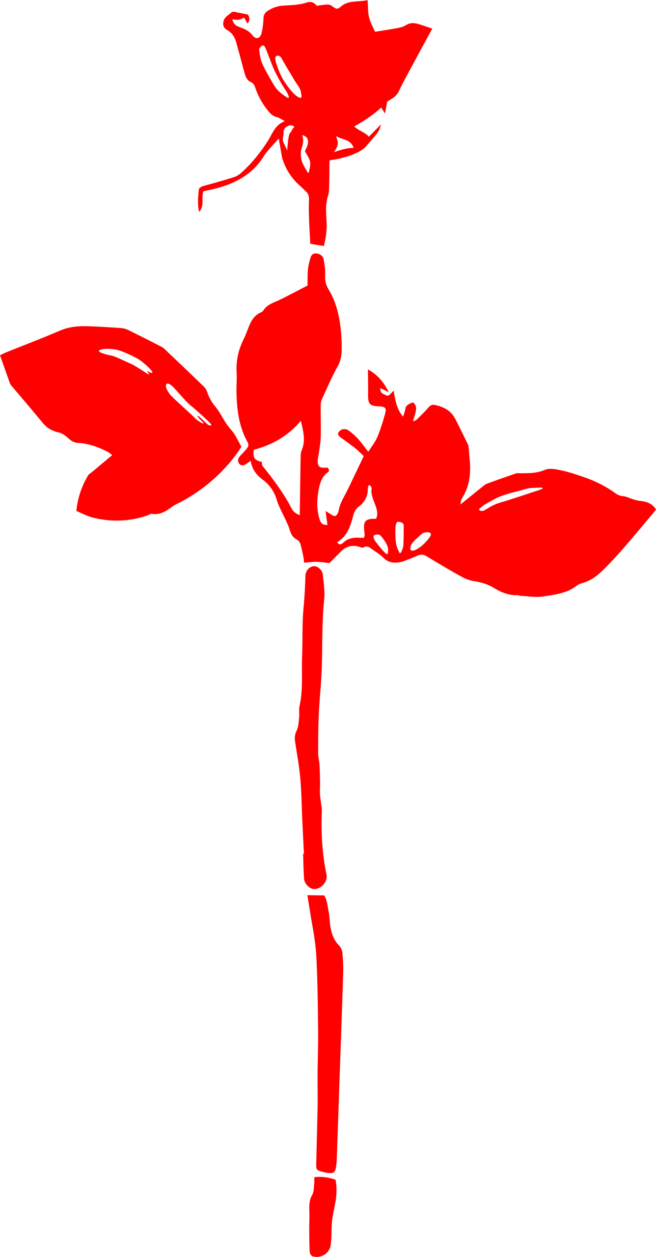 ruza_transparent_pozadie Depeche Note - růže